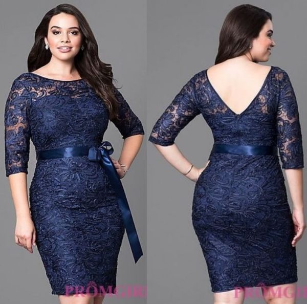 Moda anti-idade: 25 modelos de vestido de festa azul