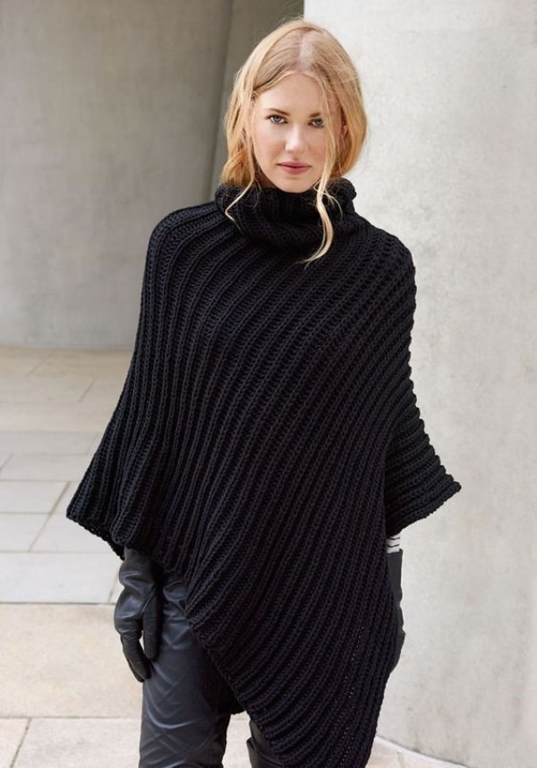 Moda anti-idade: Aqueça-se com um poncho no inverno