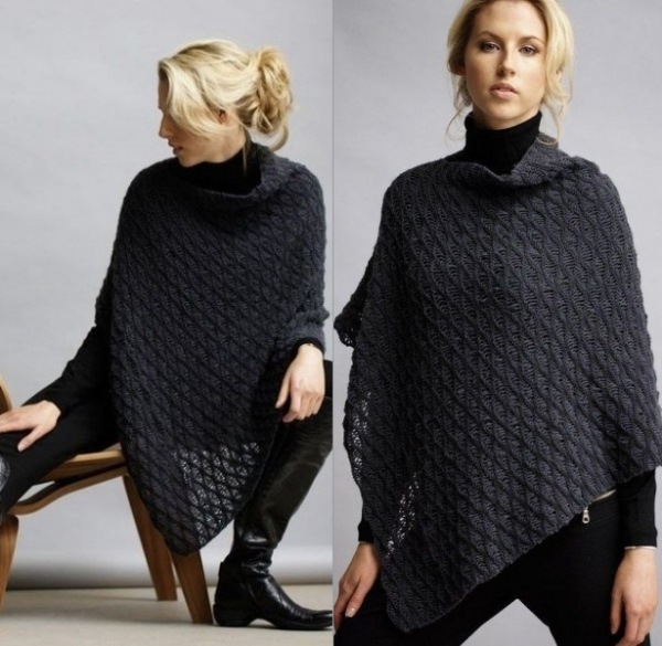 Moda anti-idade: Aqueça-se com um poncho no inverno