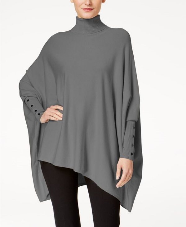 Moda anti-idade: Aqueça-se com um poncho no inverno