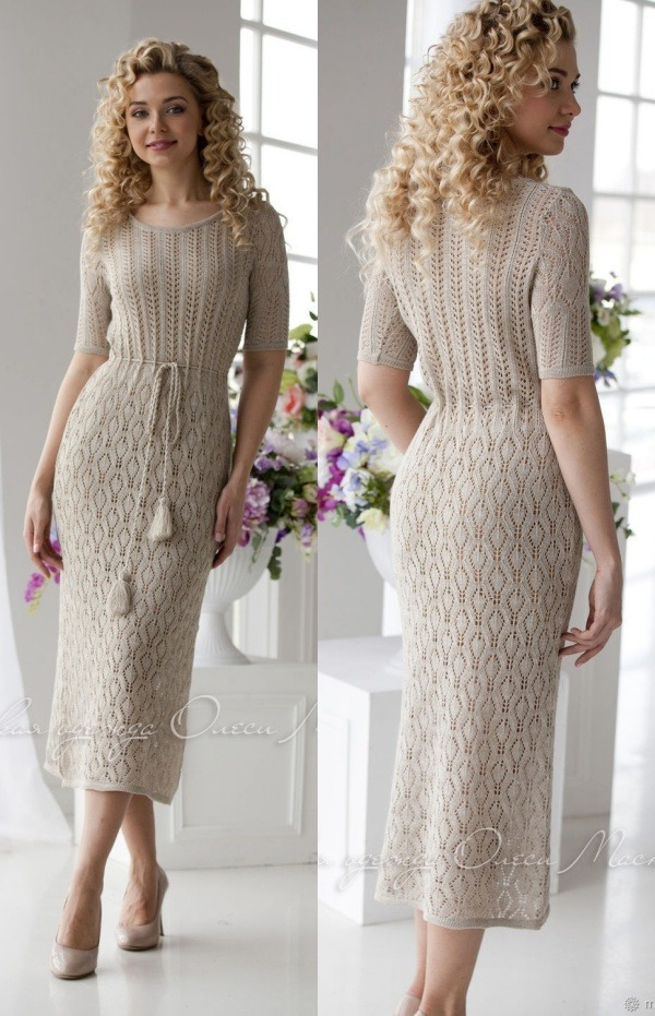 O conforto e a elegância do vestido de malha tricot