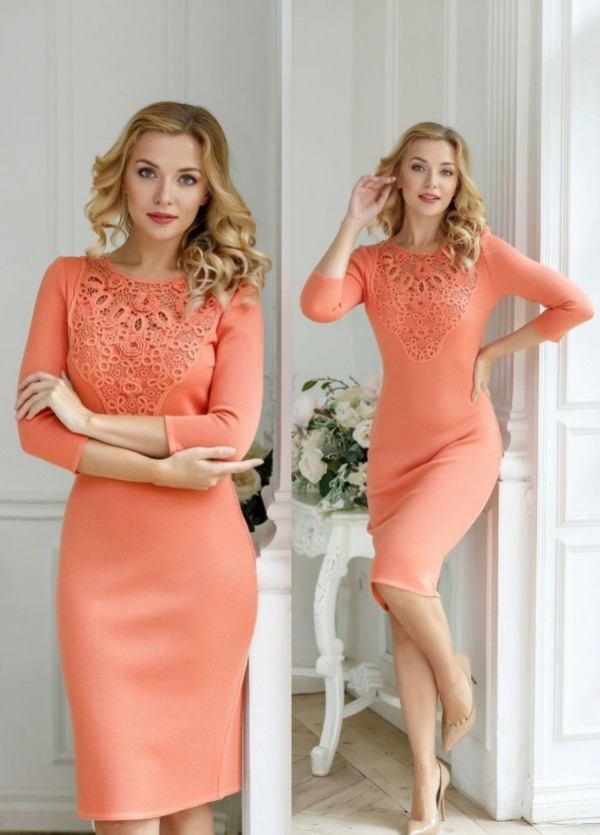 O conforto e a elegância do vestido de malha tricot