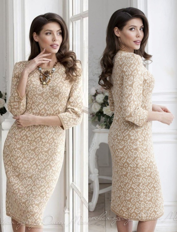 O conforto e a elegância do vestido de malha tricot