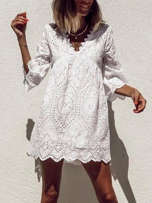 23 Vestidos em laise refrescantes para o verão