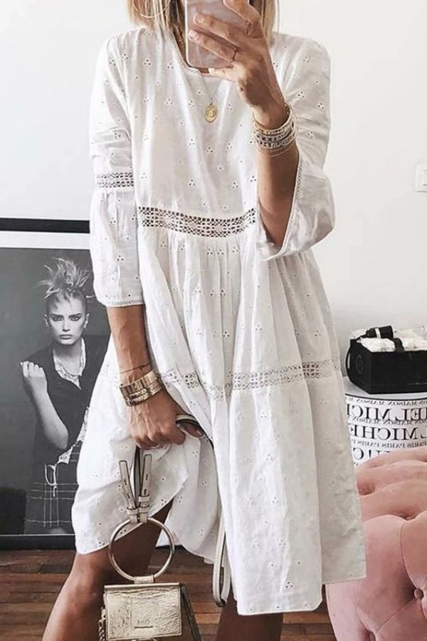 23 Vestidos em laise refrescantes para o verão