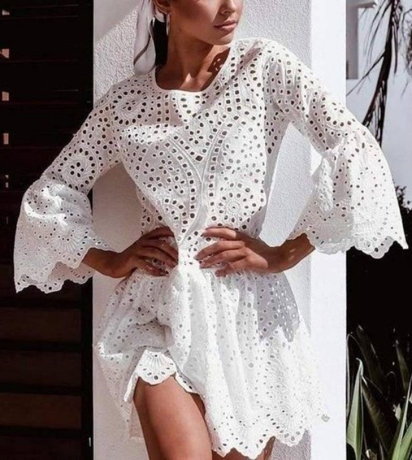 23 Vestidos em laise refrescantes para o verão