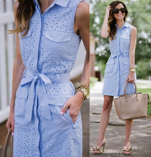 23 Vestidos em laise refrescantes para o verão