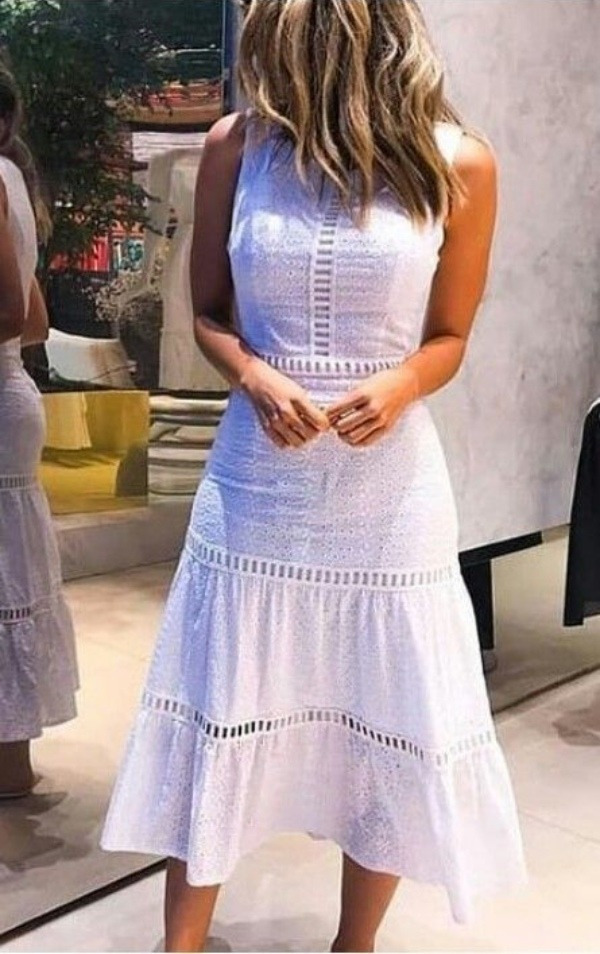 23 Vestidos em laise refrescantes para o verão