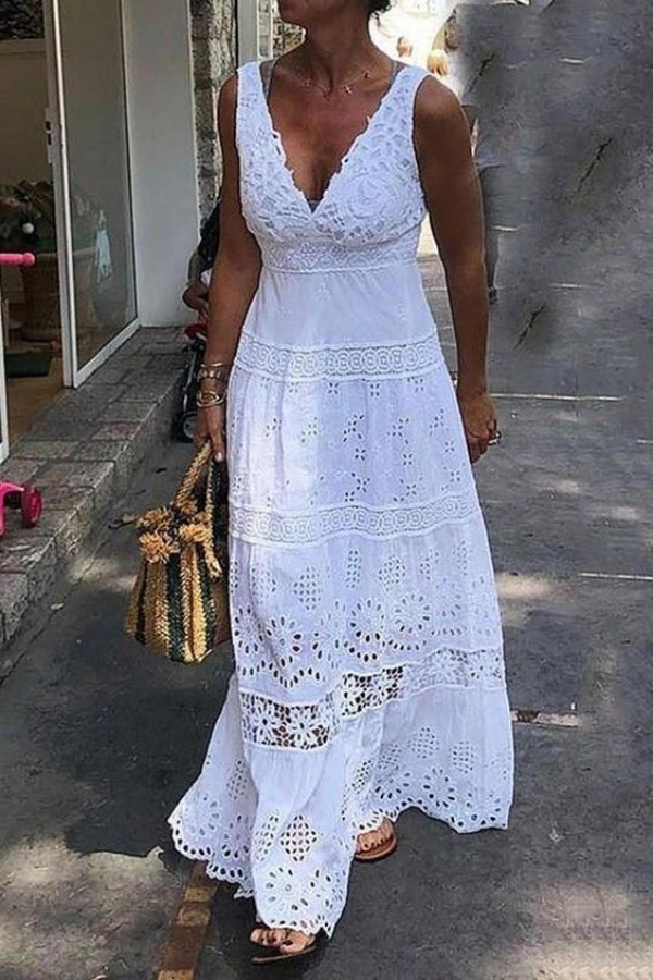 23 Vestidos em laise refrescantes para o verão