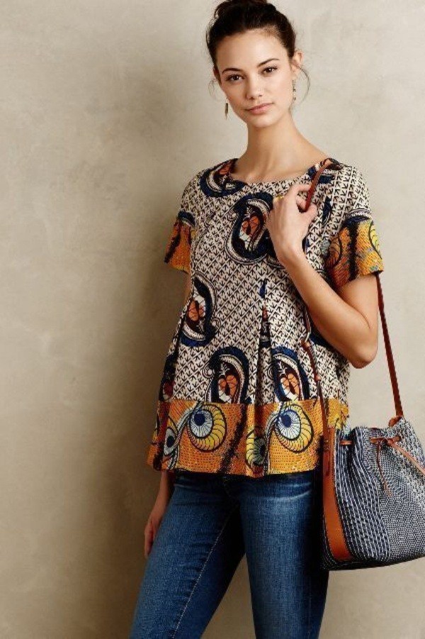 blusones estampados de moda