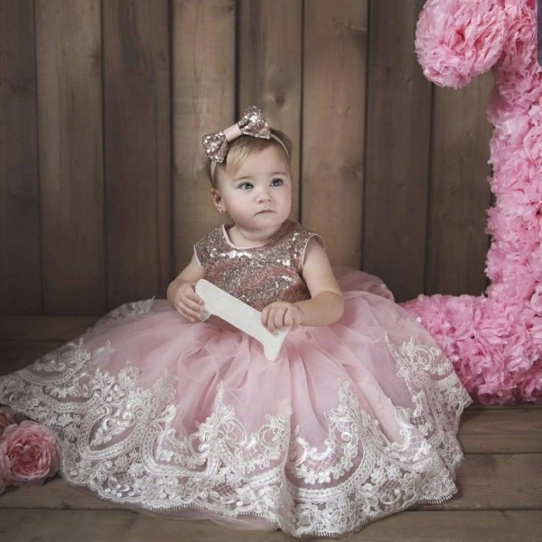 Moda Kids: 16 modelos de vestido para festa de 1 ano