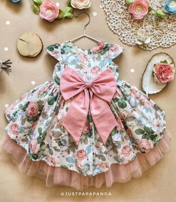 Moda Kids: 16 modelos de vestido para festa de 1 ano