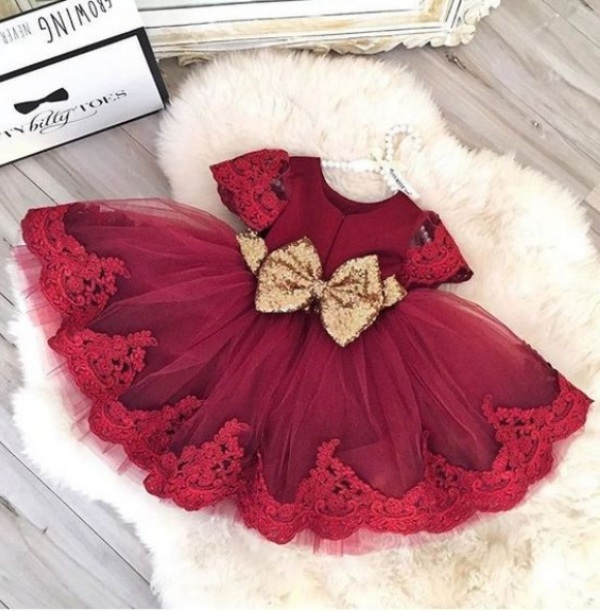 Moda Kids: 16 modelos de vestido para festa de 1 ano