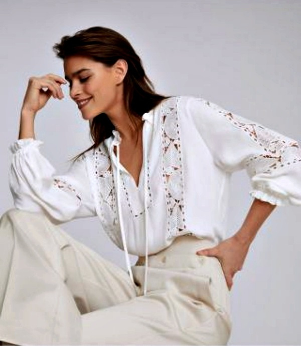 Moda Anti-idade: 16 Lindos Modelos de Blusa Branca