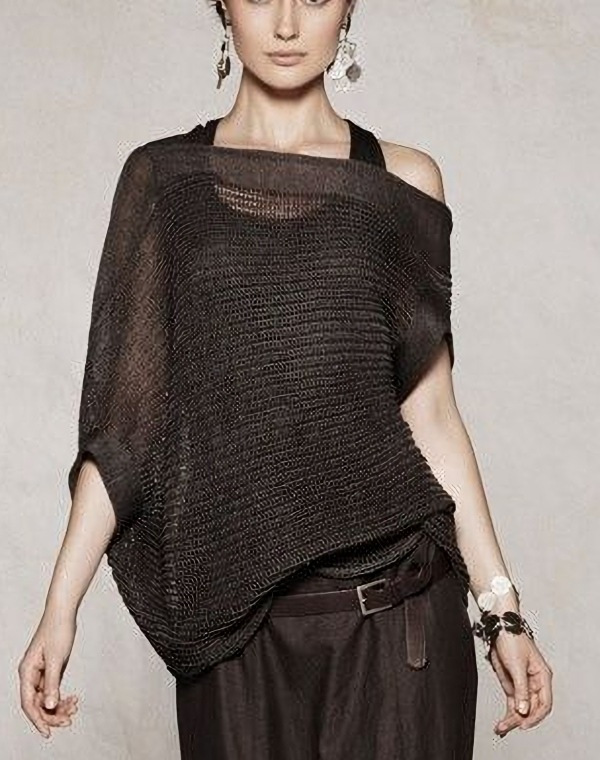 Moda anti-idade: As delicadas blusas de tricô para meia estação
