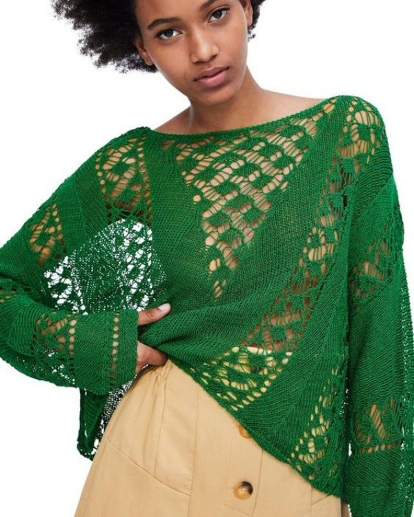Moda anti-idade: As delicadas blusas de tricô para meia estação
