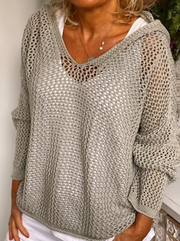 Moda anti-idade: As delicadas blusas de tricô para meia estação