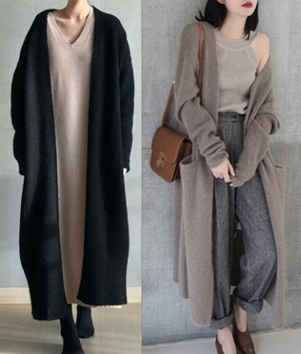 Moda anti-idade: 18 modelos de maxi cardigan