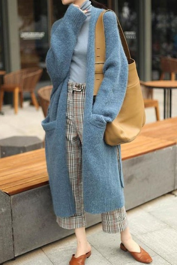 Moda anti-idade: 18 modelos de maxi cardigan