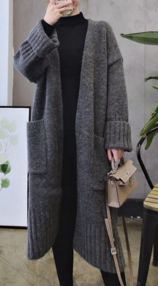 Moda anti-idade: 18 modelos de maxi cardigan