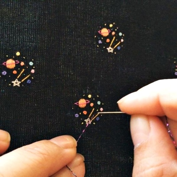 Bordado Criativo: 20 Ideias de Bordado com fundo Preto
