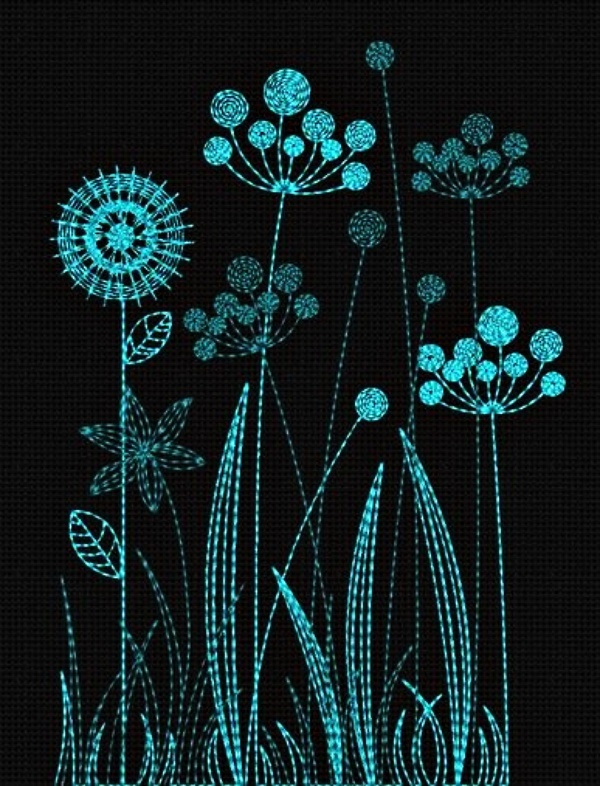 Bordado Criativo: 20 Ideias de Bordado com fundo Preto