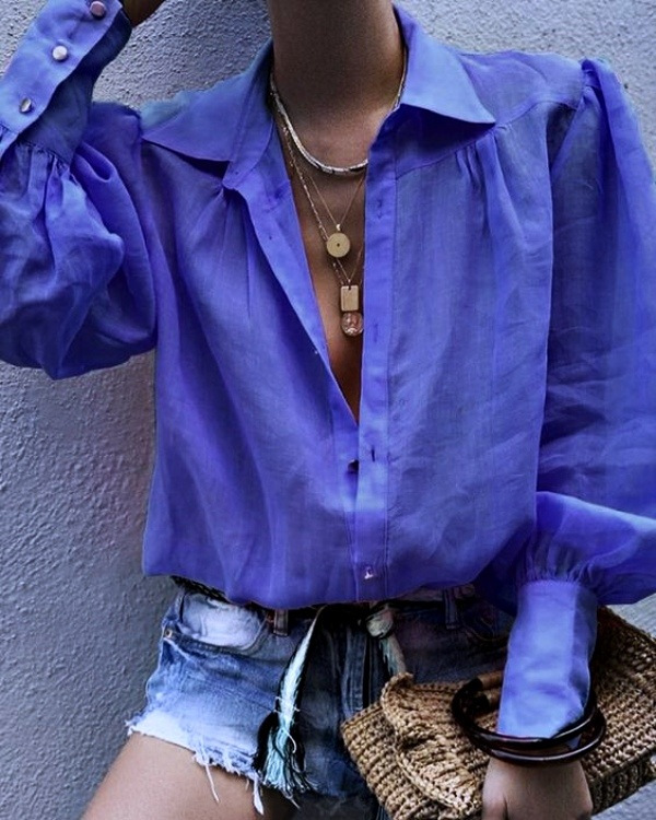 Moda anti-idade: 15 camisas  femininas e modernas