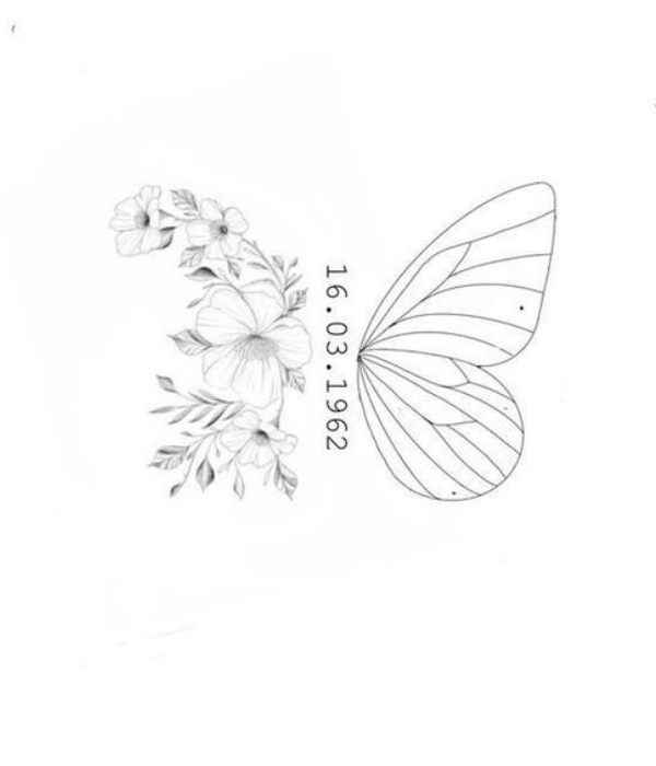 62 ideias de mini tatuagem na terceira idade, mini tatoos