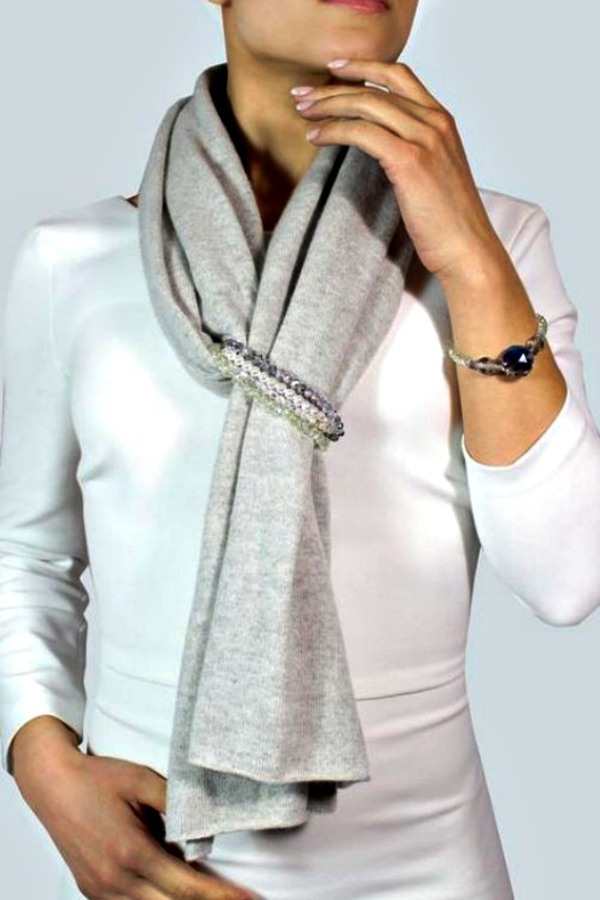 Pashmina e Cachecol - Ideias Incríveis Para um Look Quentinho