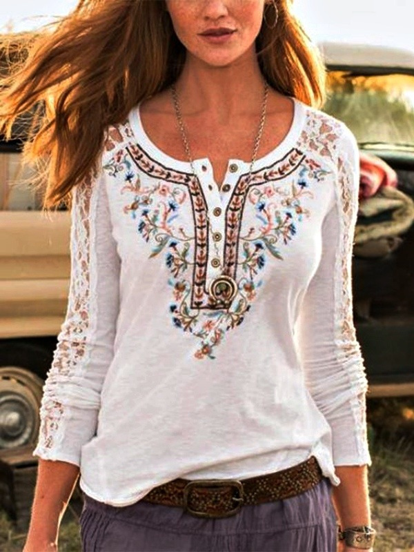 Blusa com bordado floral: 17 opções incríveis!