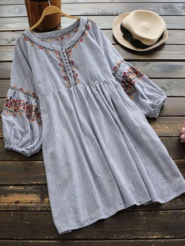 Blusa com bordado floral: 17 opções incríveis!