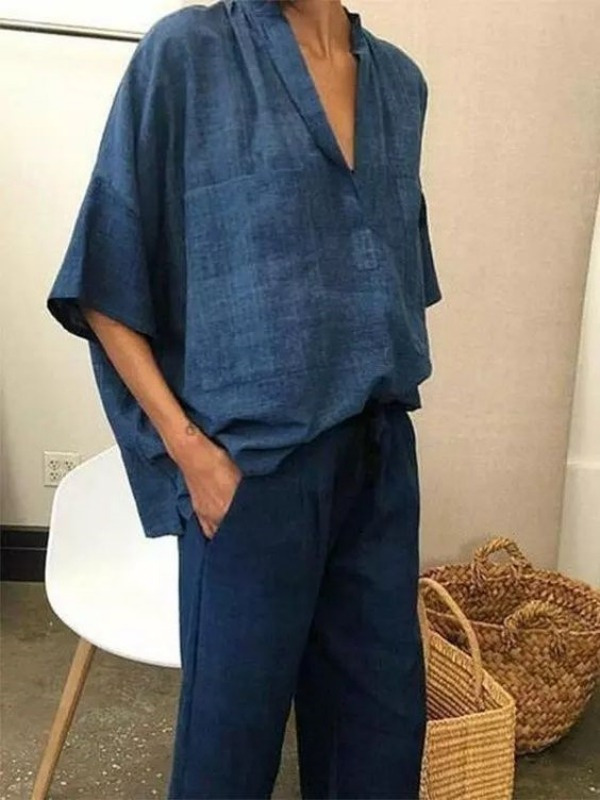 Moda Anti-idade: Camisa feminina com manga curta