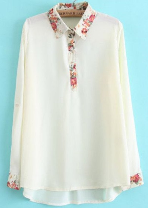 Moda anti-idade: Camisa feminina branca moderna