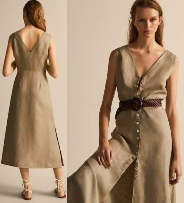 Lindos e modernos modelos de vestido básico evasê
