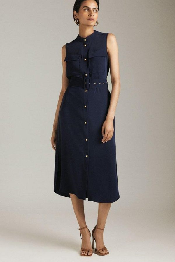 Lindos e modernos modelos de vestido básico evasê
