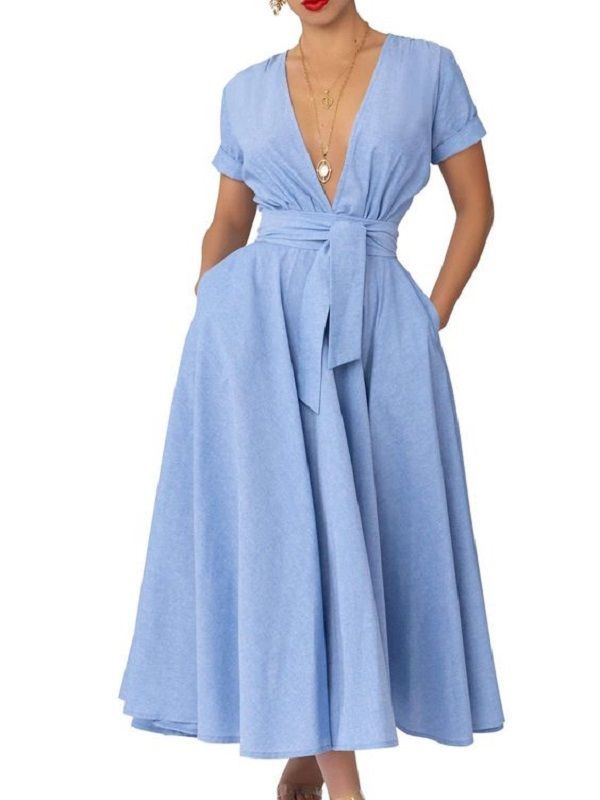 Românticos ou versáteis vestidos rodados