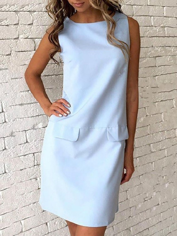 Um vestido básico social é sempre elegante