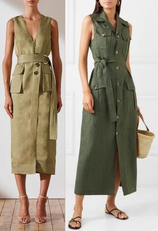É tendência: Vestido com botões frontais