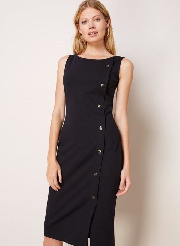 É tendência: Vestido com botões frontais