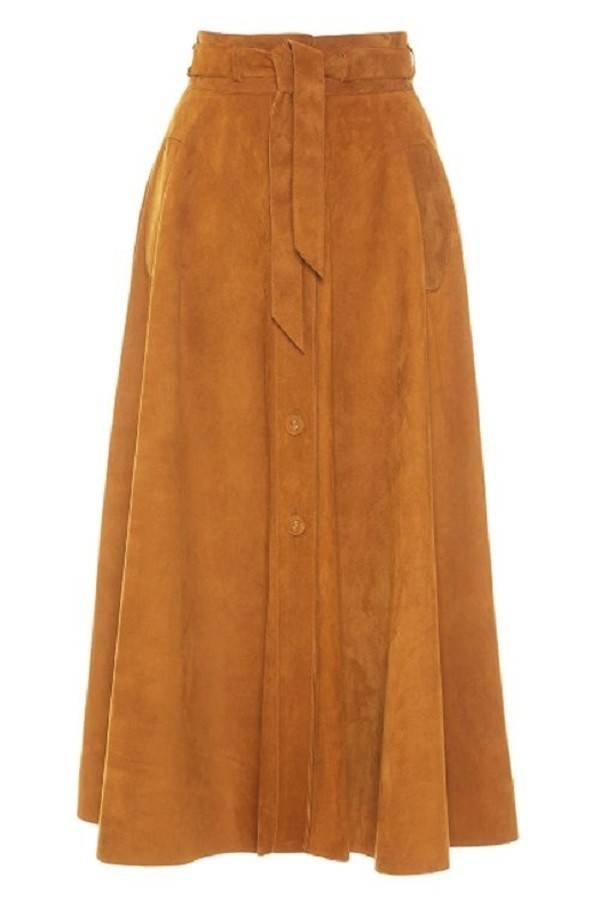 Moda dia a dia: 15 modelos de saia com botões