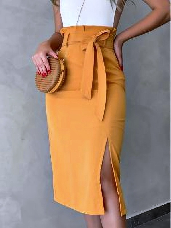 Moda Saias: A elegância das saias retas