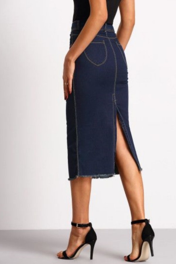 Moda Saias: A elegância das saias retas