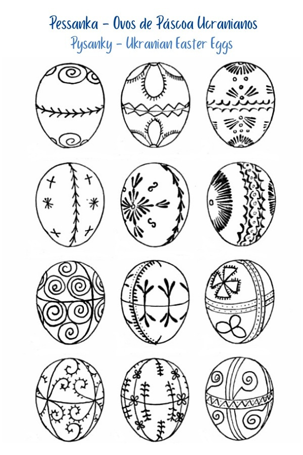 A Bela Mensagem do Ovo de Páscoa Ucraniano Pysanka
