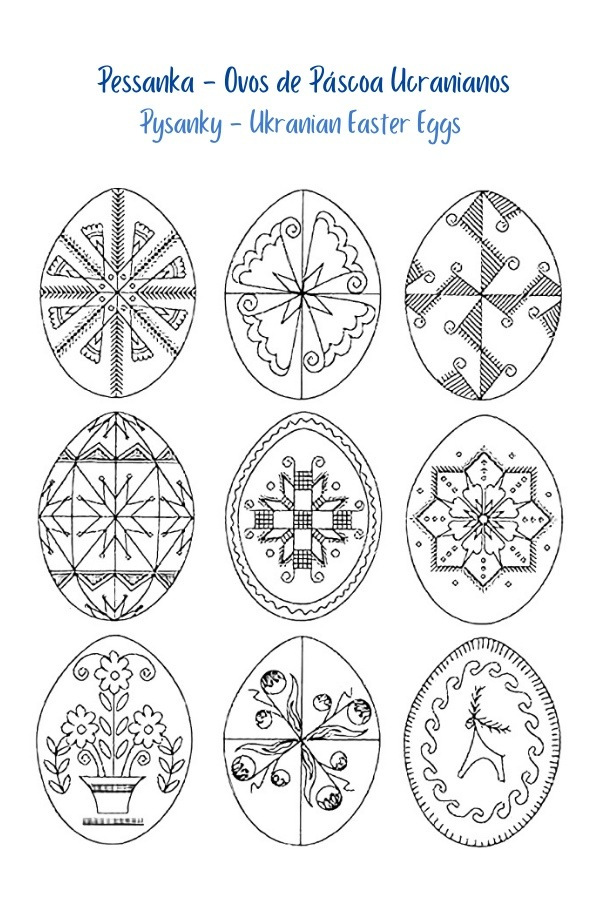 A Bela Mensagem do Ovo de Páscoa Ucraniano Pysanka