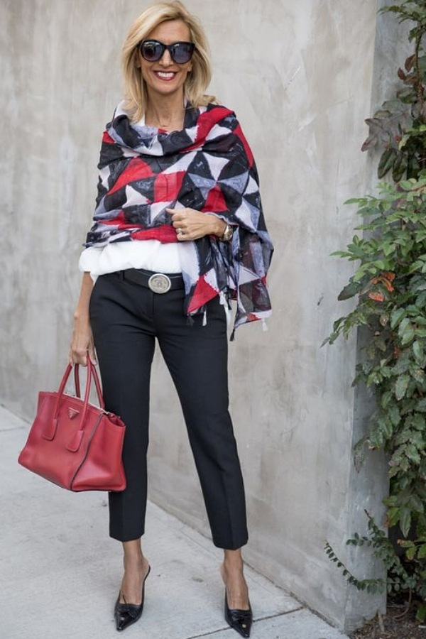 Modelos de poncho e echarpe – Acessórios para o inverno