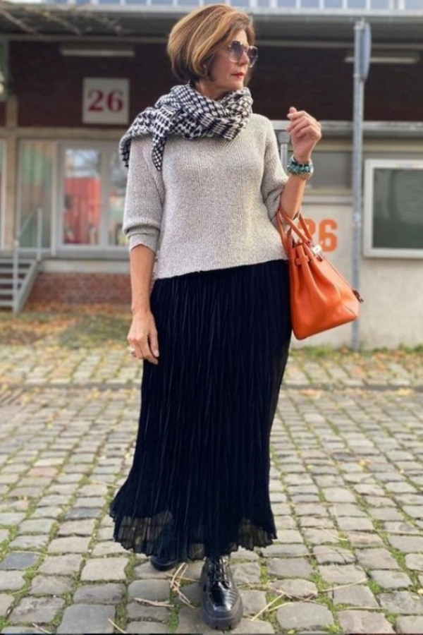 Modelos de poncho e echarpe – Acessórios para o inverno