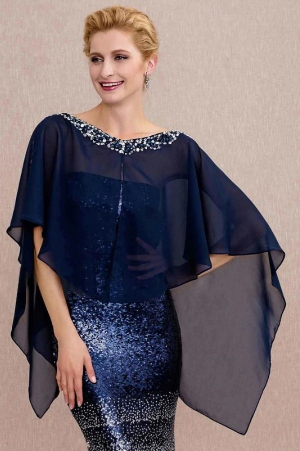 Moda festas: 22 Modelos de vestidos de festa com capa