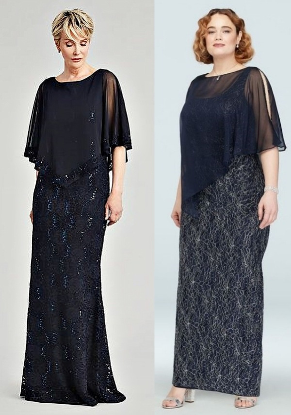 Moda festas: 22 Modelos de vestidos de festa com capa
