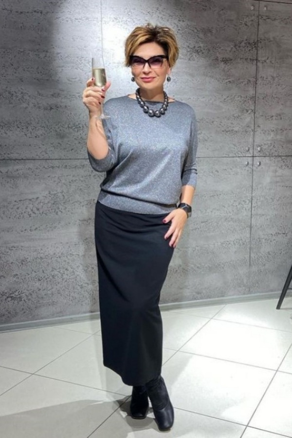 Moda anti-idade: Estilo easy chic para uma festa