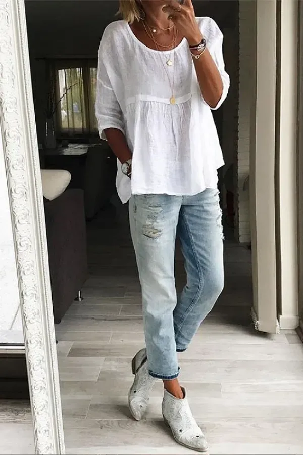 Moda anti-idade: Melhores estilos de calça jeans para senhoras